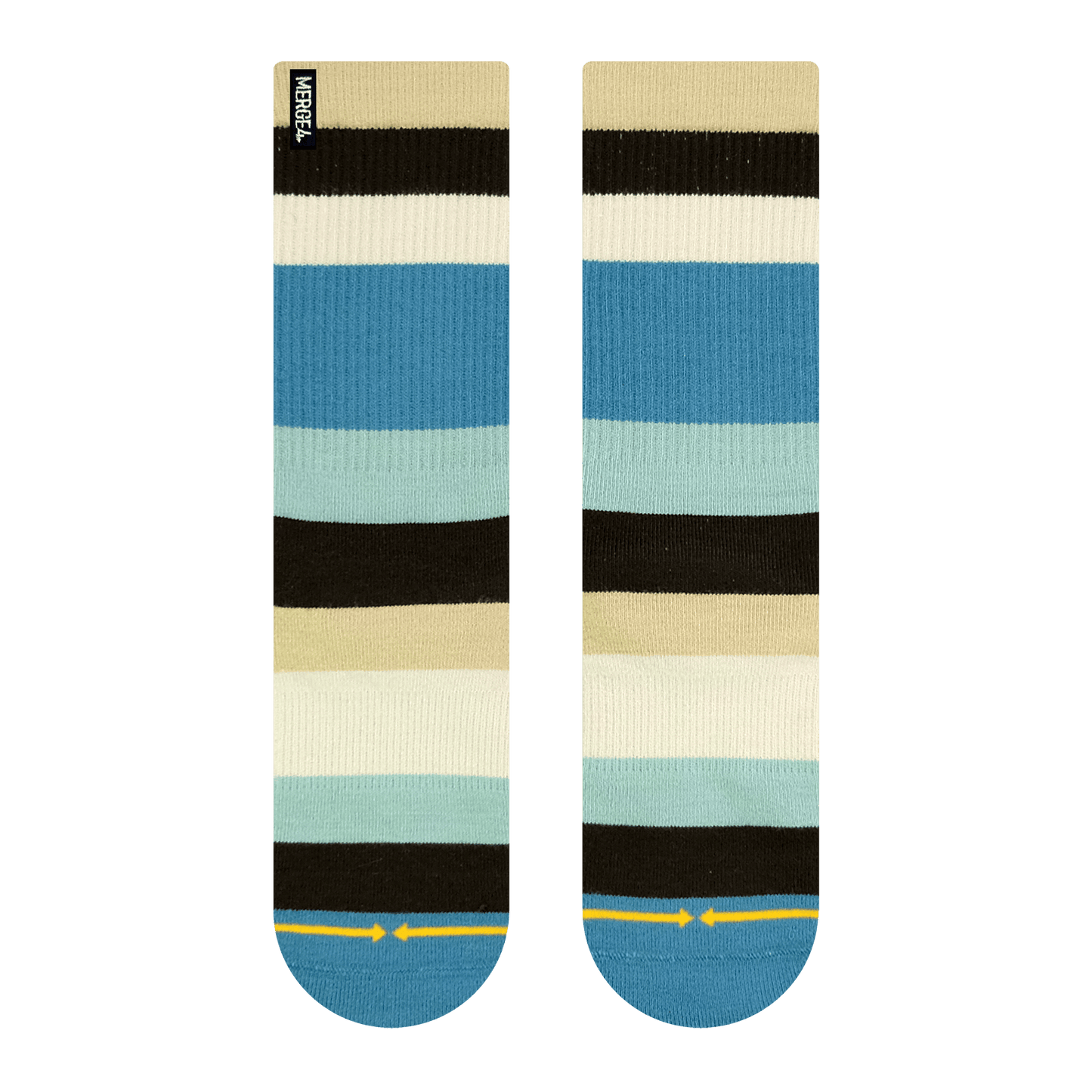 Spidey Bamboo Nature Stripes Bamboo Adult Crew Socks 3-Pack