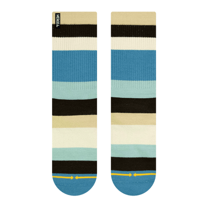Spidey Bamboo Nature Stripes Bamboo Adult Crew Socks 3-Pack
