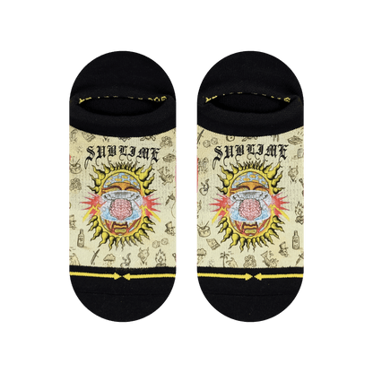 Sublime Mind Blown Adult No Show Socks