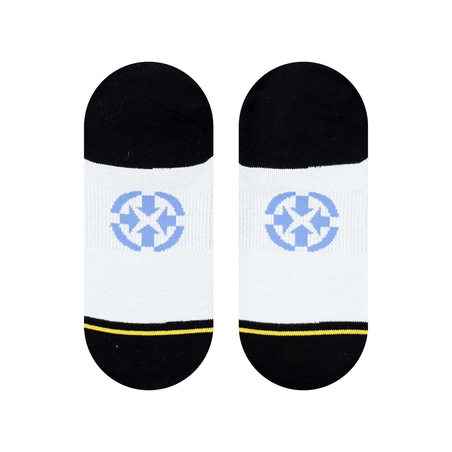 Sublime Sun Blue Adult No Show Socks