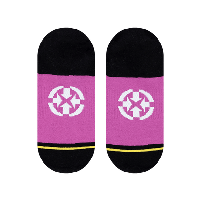 Sublime Sun Pink Adult No Show Socks