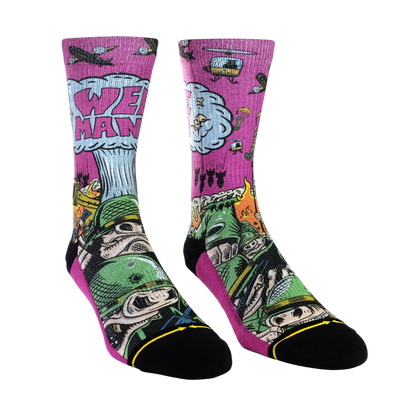 Weeman War Pigs Adult Crew Socks