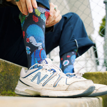 Josh Rodriguez Utsukushii Adult Crew Sock