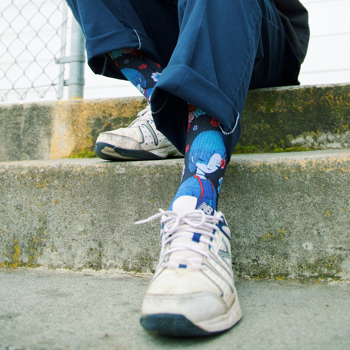 Josh Rodriguez Utsukushii Adult Crew Sock