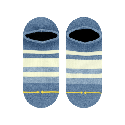 Plant-Based Dye Adult No Show Socks 3-Pack
