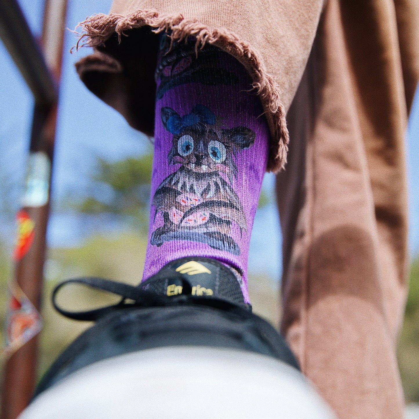 Minna Stess Sockturnal Adult Crew Socks