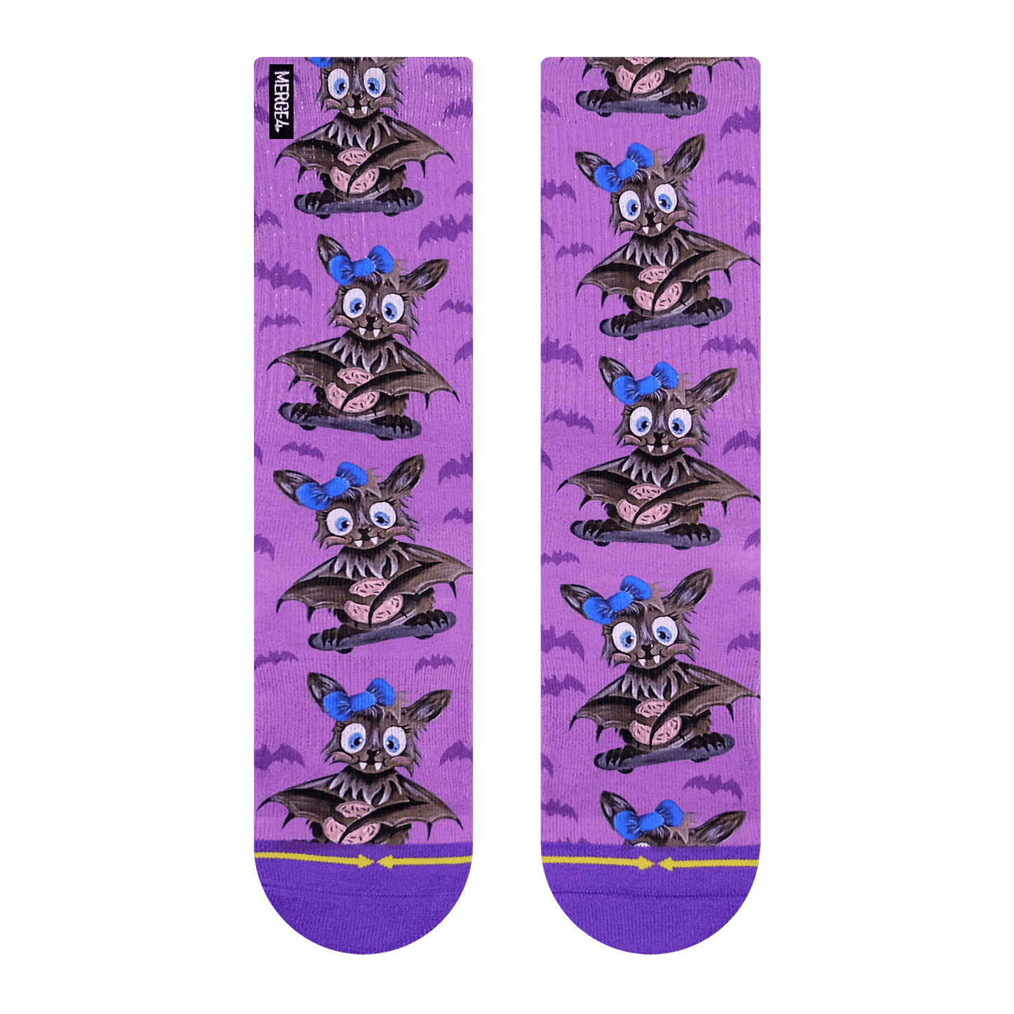 Minna Stess Sockturnal Adult Crew Socks