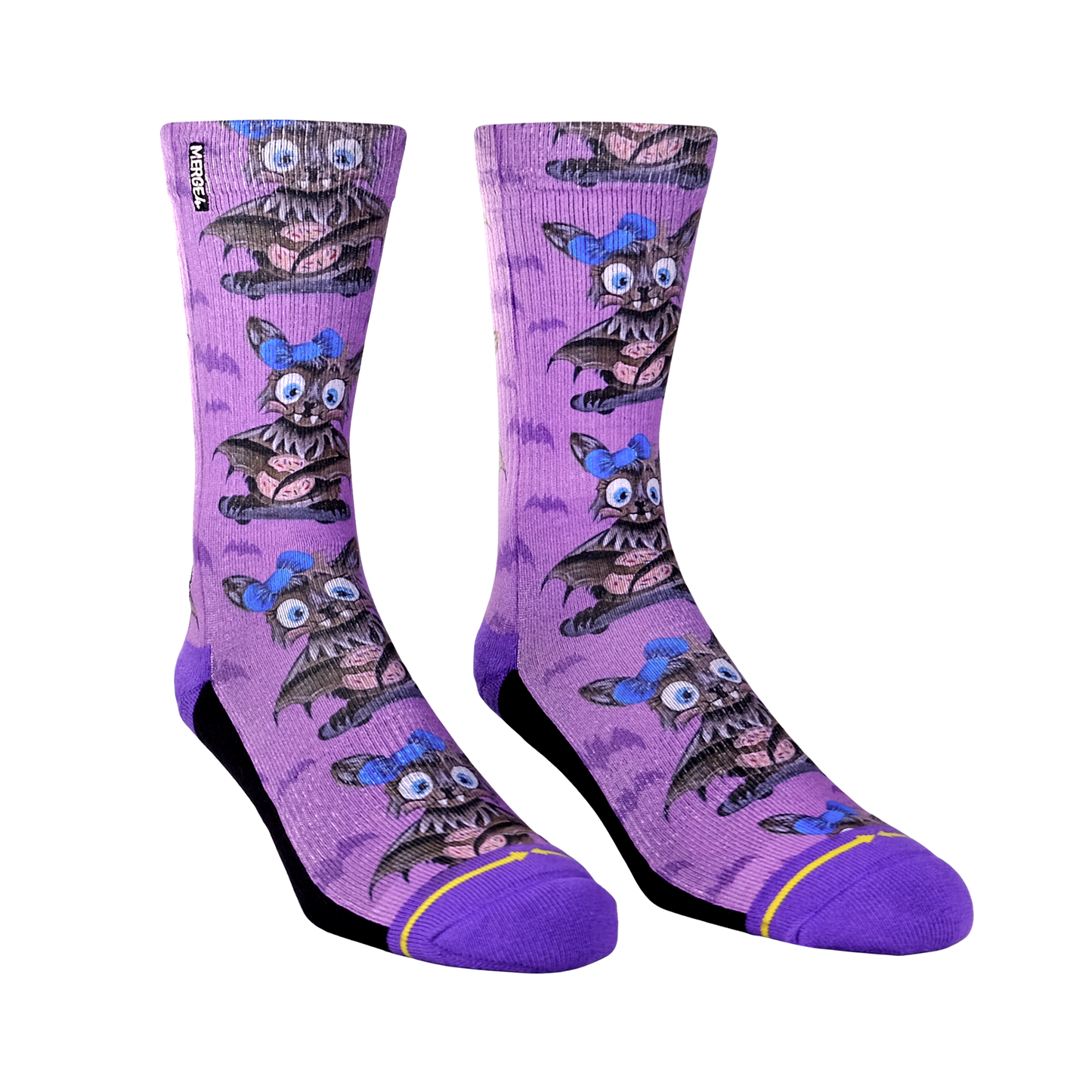 Minna Stess Sockturnal Adult Crew Socks