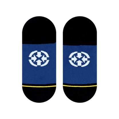 Fat Shark Adult No Show Socks With Art By Chump Magic