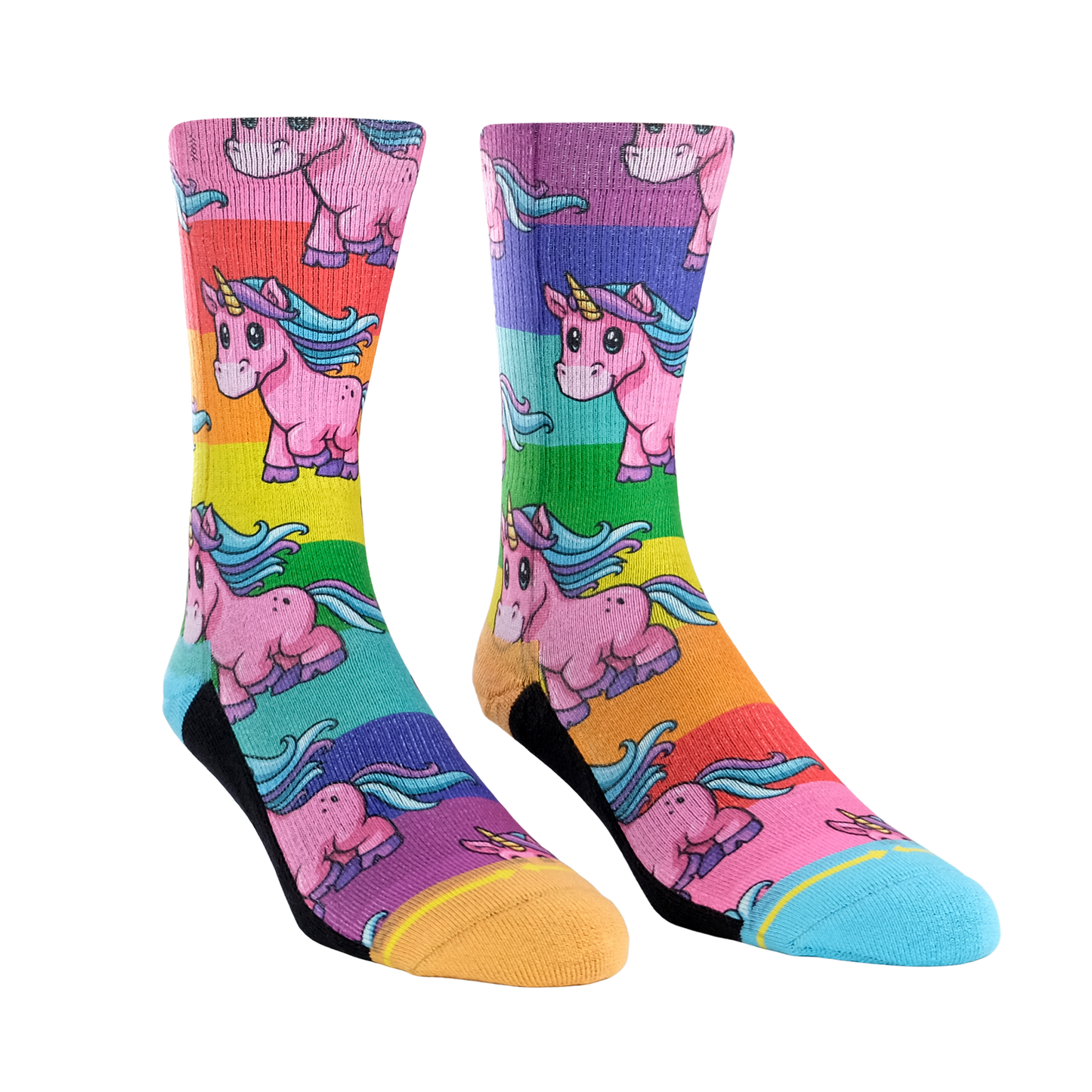 Pride Unicorn Adult Crew Socks