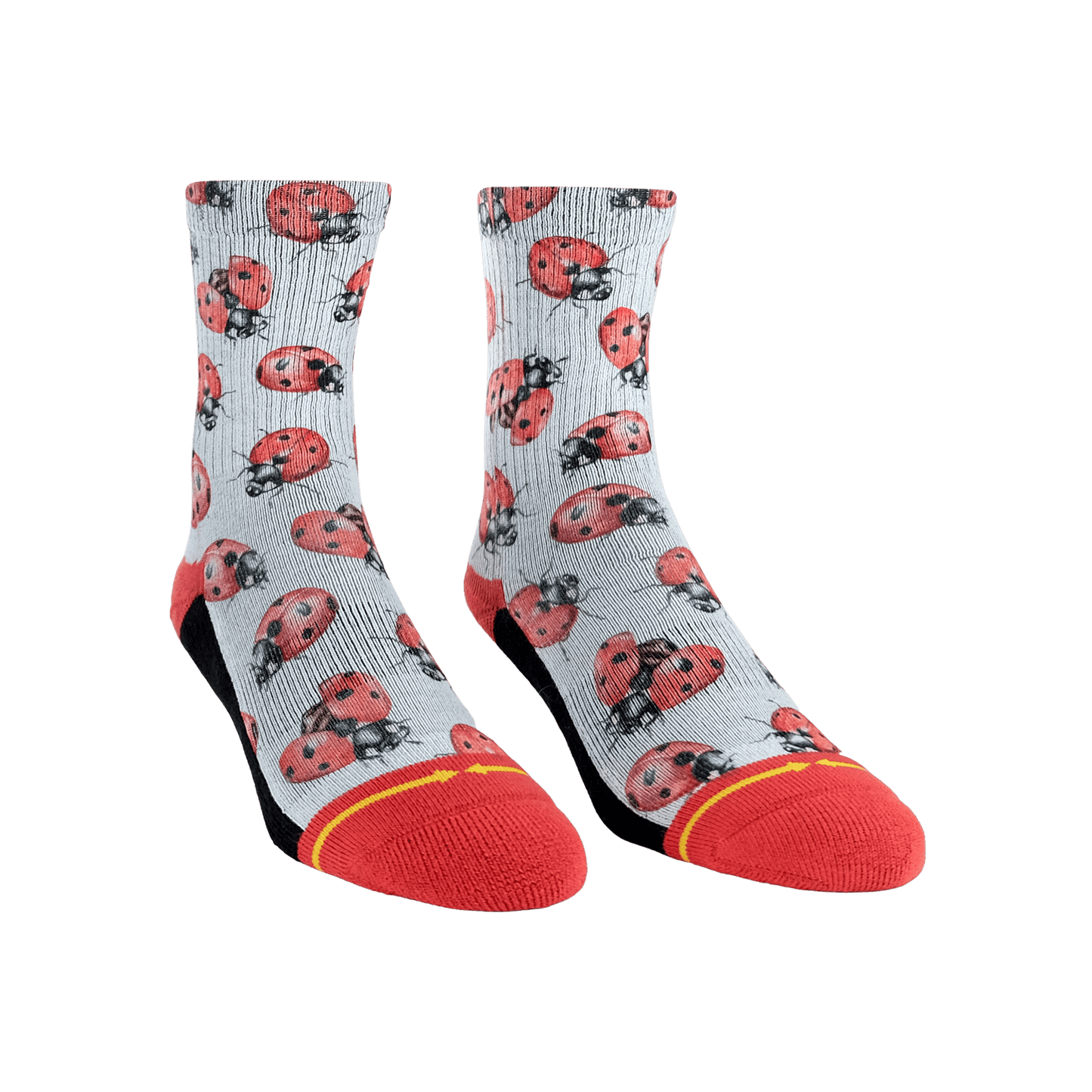 Hanna Minck Lady Bugs Youth Crew Socks