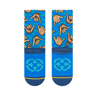 Jimbo Shaka Youth Crew Socks