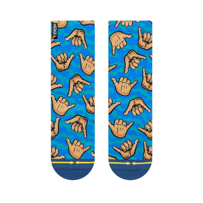 Jimbo Shaka Youth Crew Socks