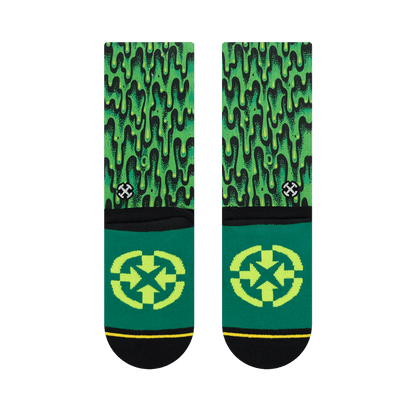 Jimbo Slime Youth Crew Socks