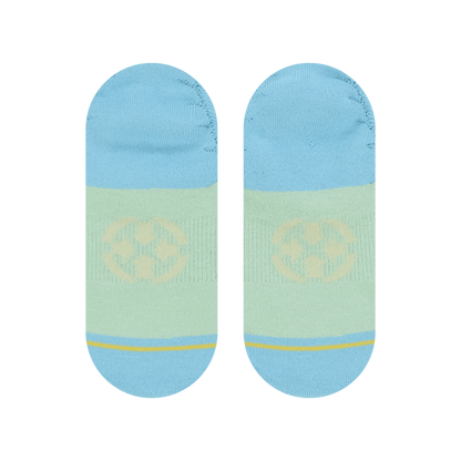 Cassia Flower Women's No Show Socks With Art By Maia Negre