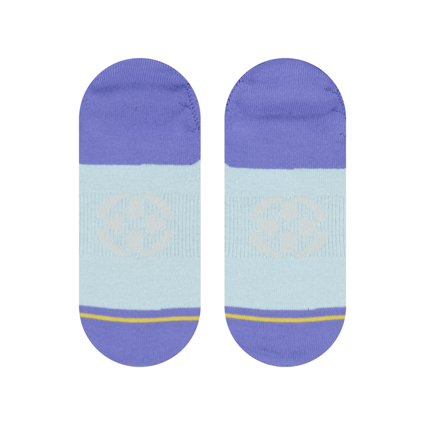 Irises Women's No Show Socks With Art By Maia Negre
