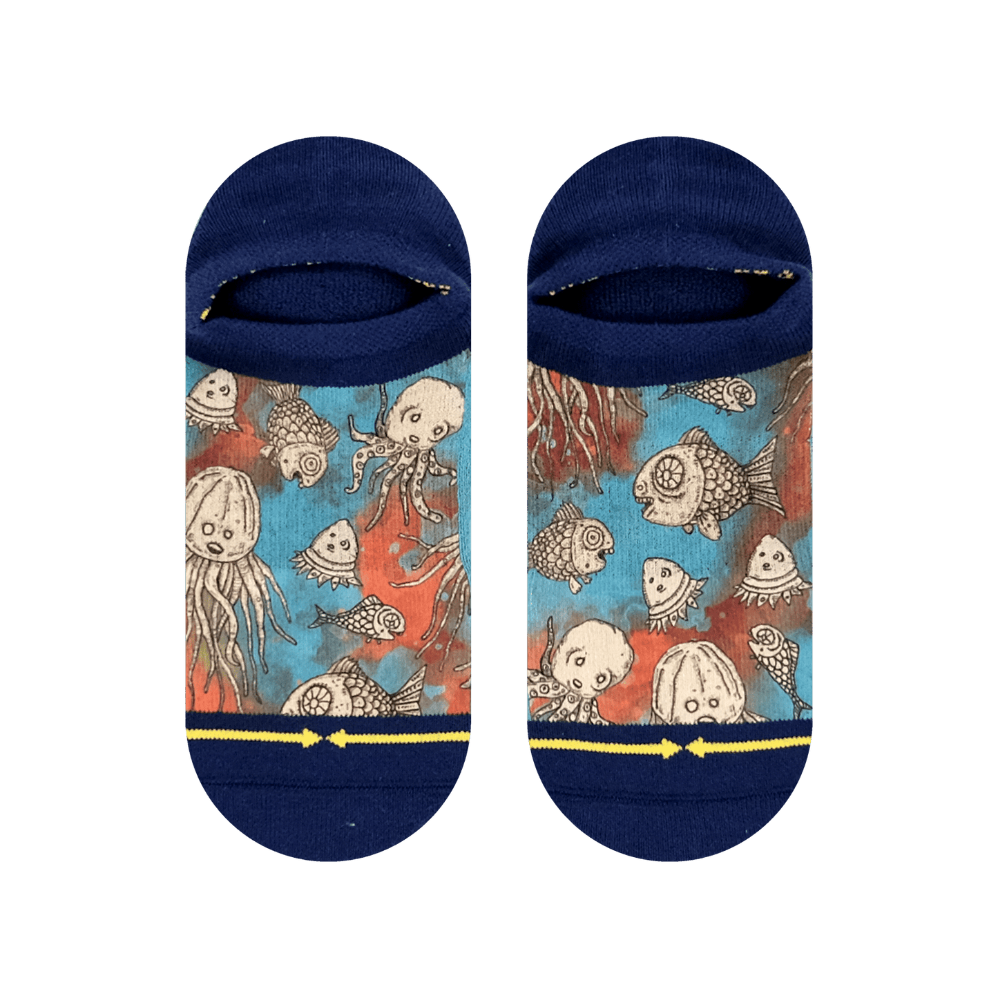 Bad Otis Link Adult No Show Socks 5 Pack