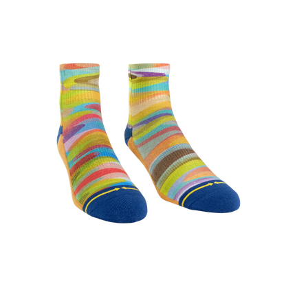 Glory Adult Quarter Crew Socks With Art By Scotty Greathouse