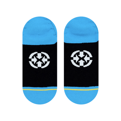 Spring Daisies Adult No Show Socks with Art by Slogan