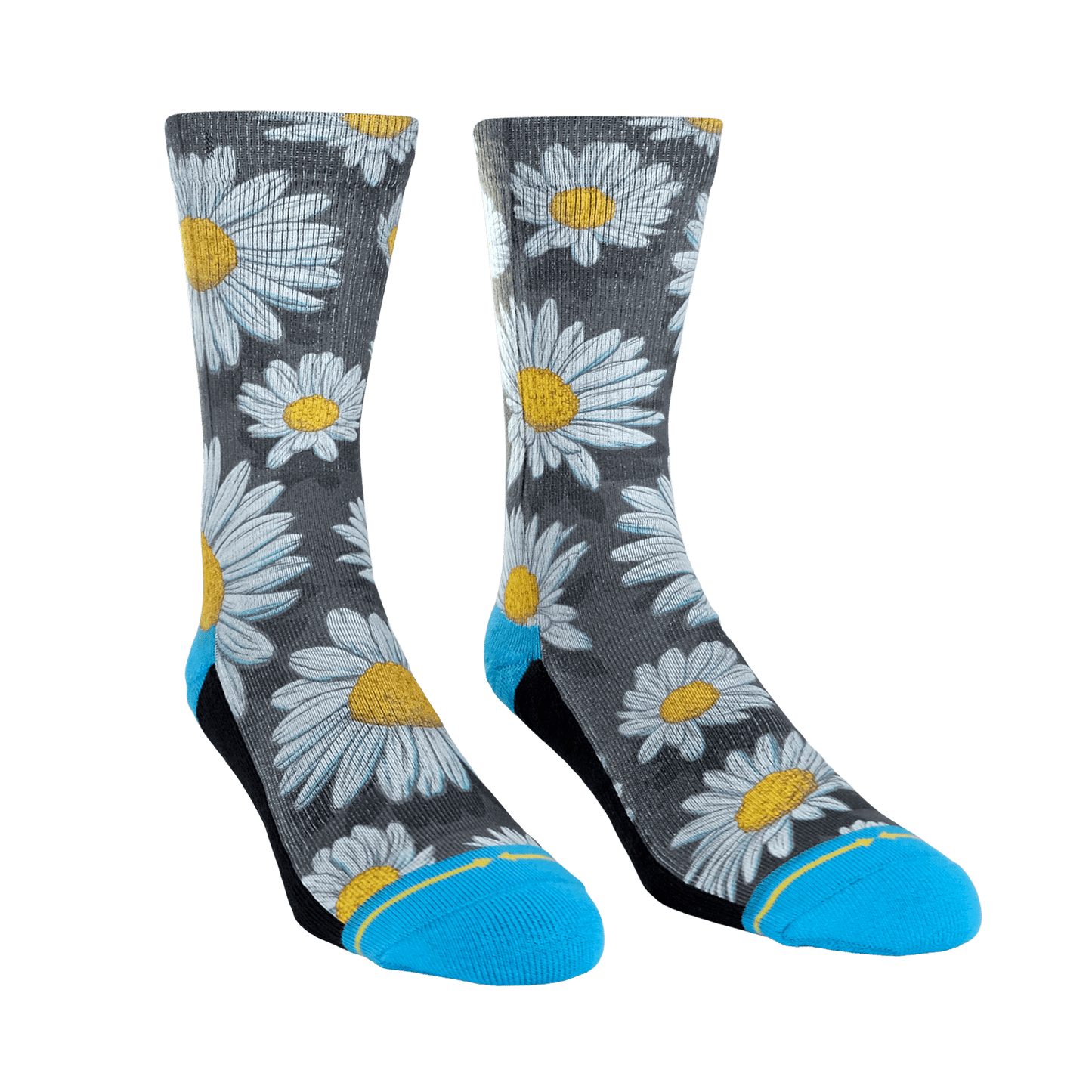 Spring Daisies Adult Crew Socks Art By Slogan
