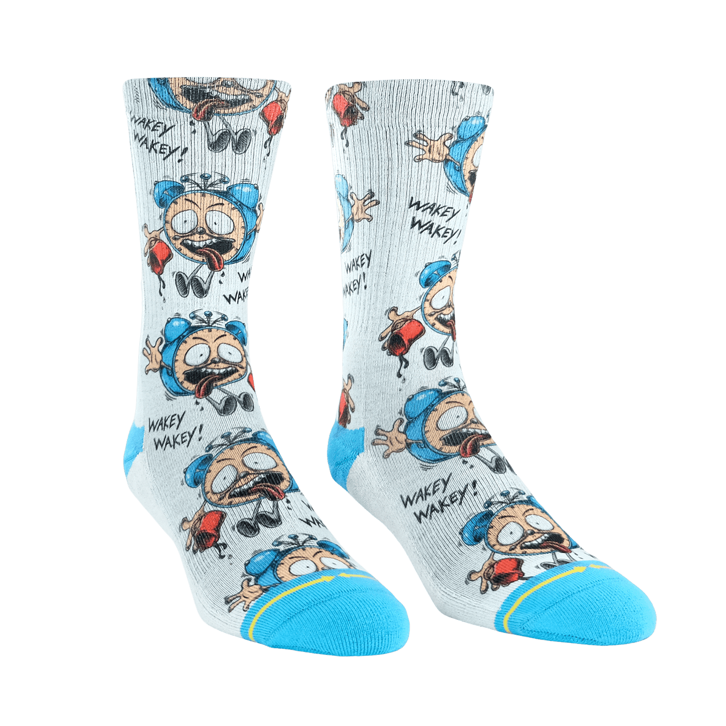 Wakey Wakey Skate Adult Socks Art By Steve Caballero