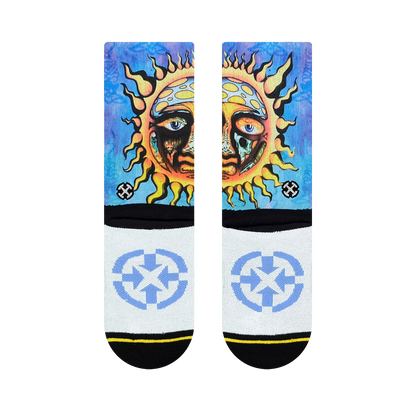 Sublime Sun Blue Youth Crew Socks