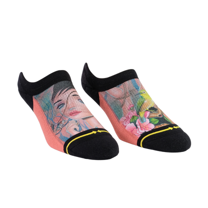 Umijoo Cherry Lane Adult No Show Socks