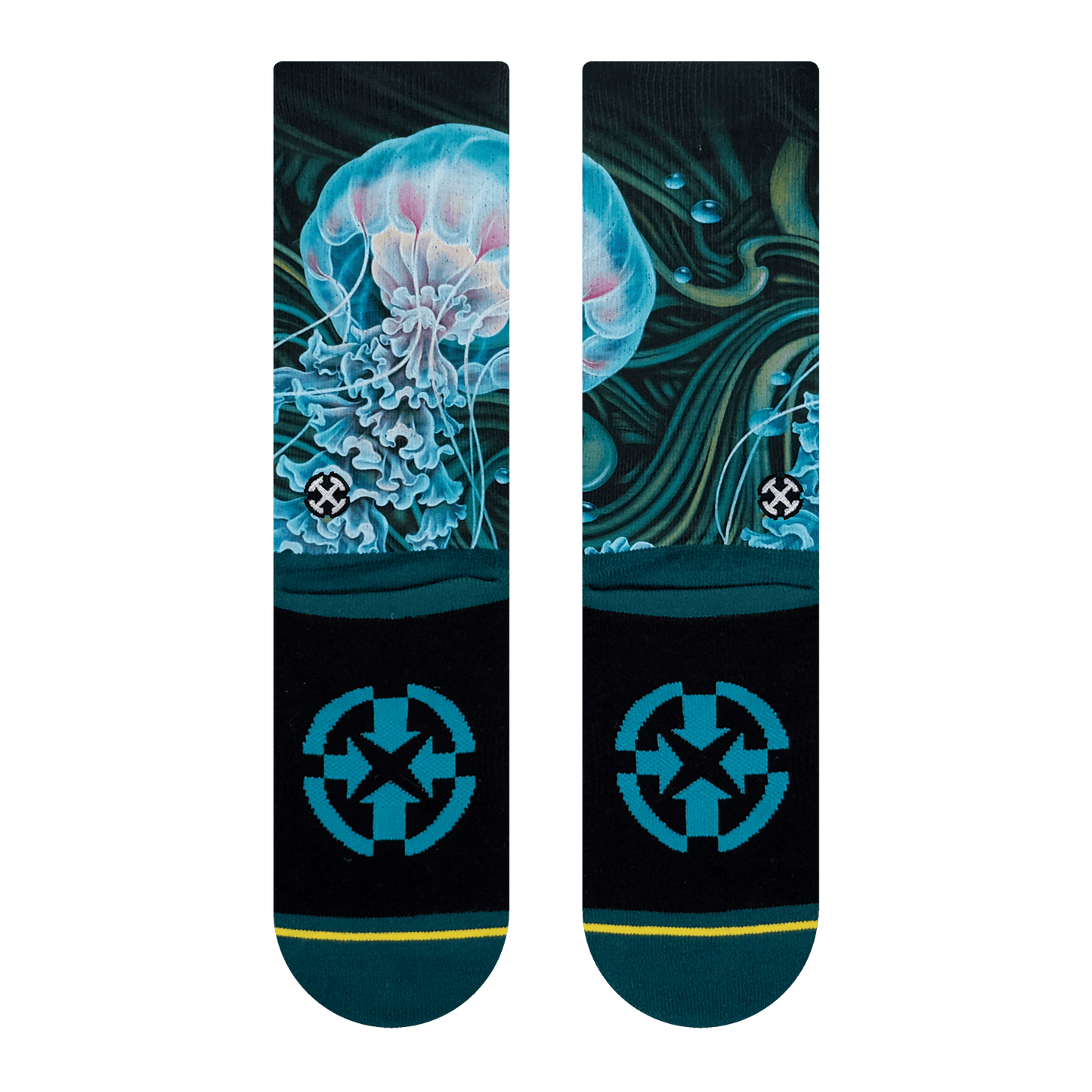Umijoo Sea Jellies Adult Crew Socks