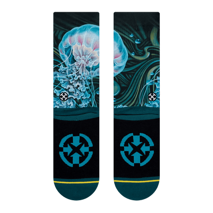 Umijoo Sea Jellies Adult Crew Socks