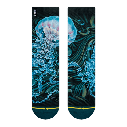 Umijoo Sea Jellies Adult Crew Socks