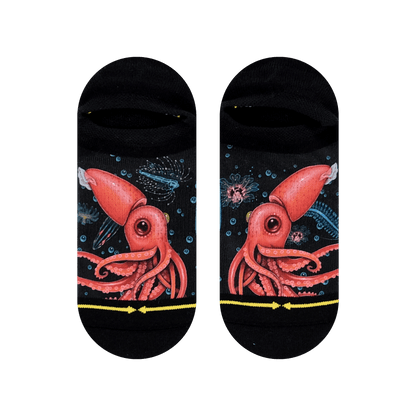 Umijoo Adult No Show Socks 4-Pack