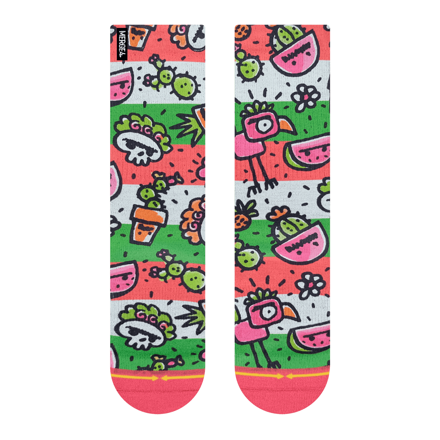 Frida Dreams Adult Crew Socks Art By Walmazan
