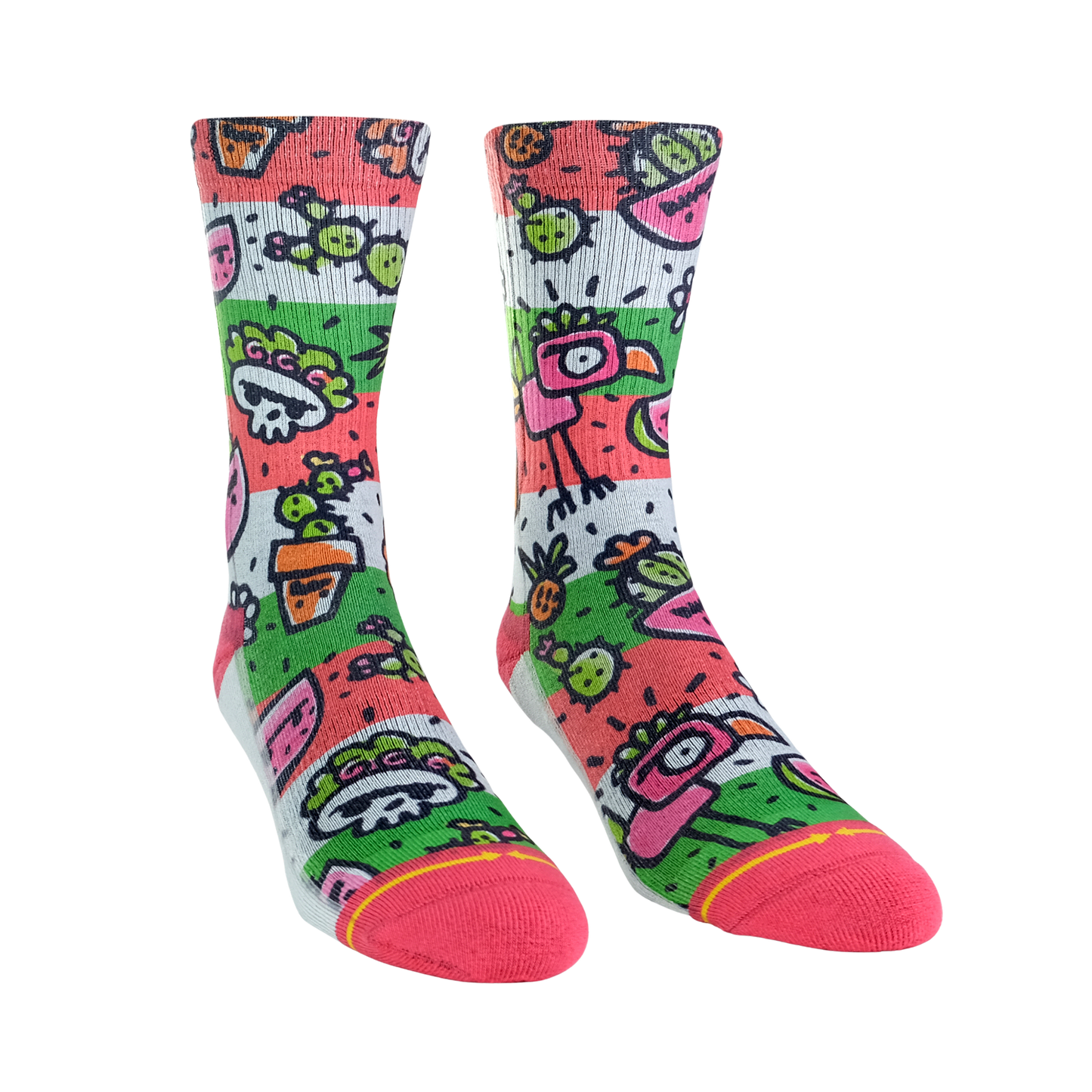 Frida Dreams Adult Crew Socks Art By Walmazan