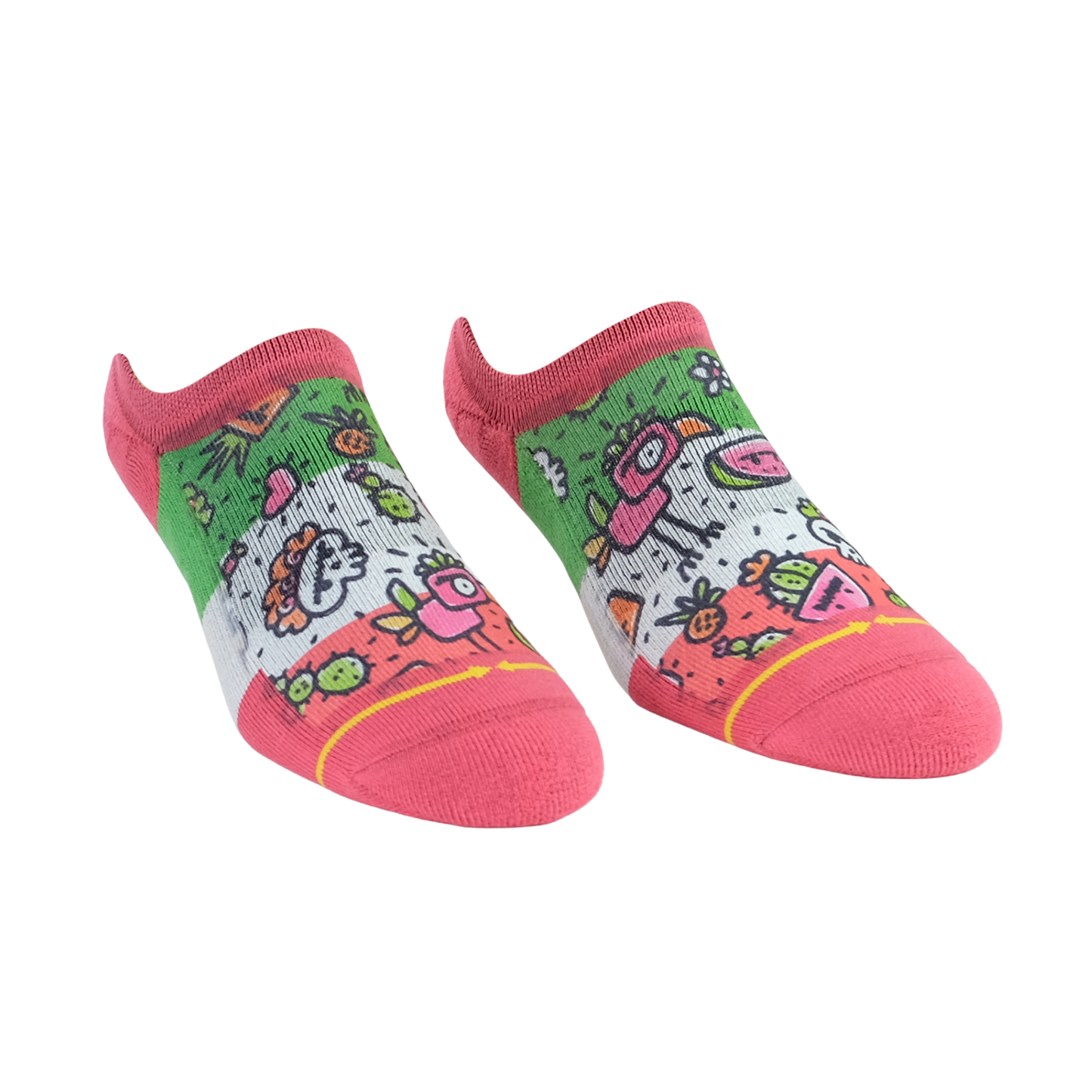 Frida Dreams Adult No Show Socks Art By Walmazan