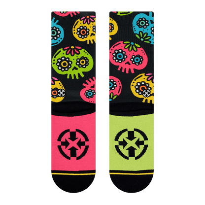 Walmazan Sugar Skulls Adult Crew Socks