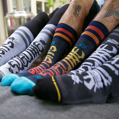 Sublime Chaz Tag Adult Tall Socks 3-Pack