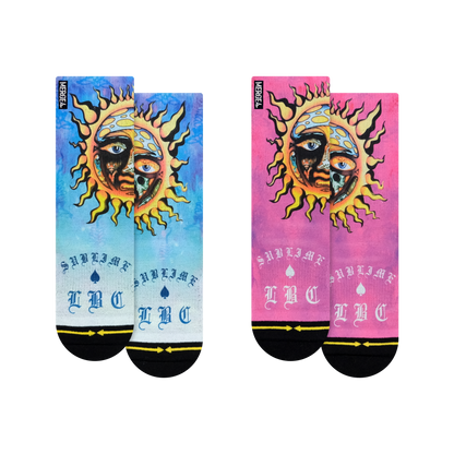 Sublime Sun Youth Crew Socks 2-Pack