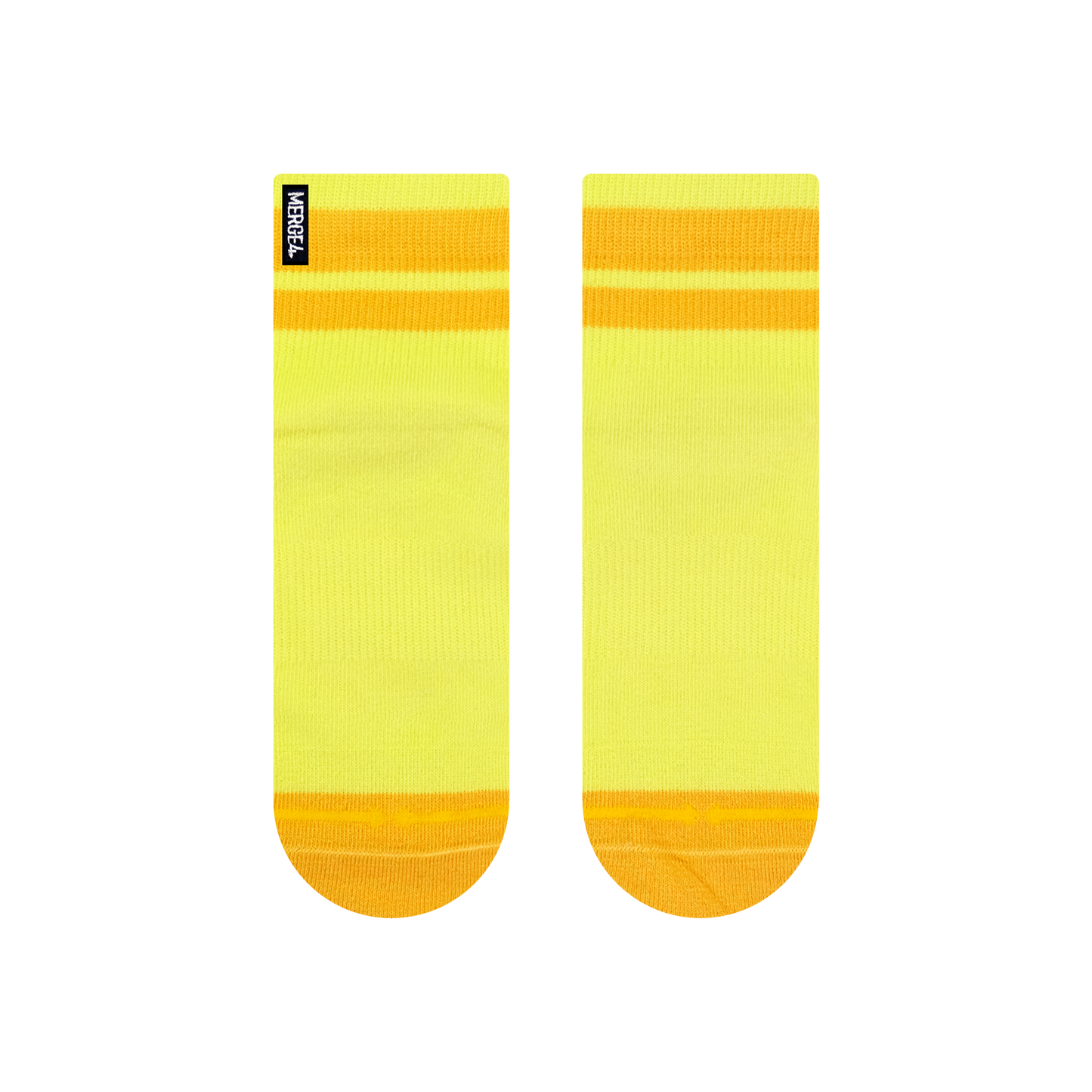 Organic Cotton Yellow Combo 2-Pack Adult Socks