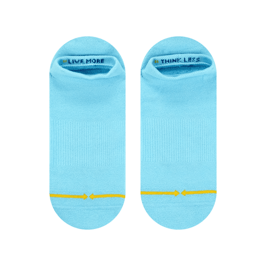 Chill Organic Cotton Adult No Show Socks