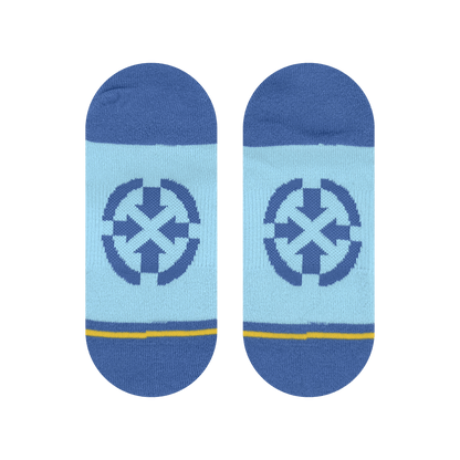 Ocean Organic Cotton Adult No Show Socks From MERGE4