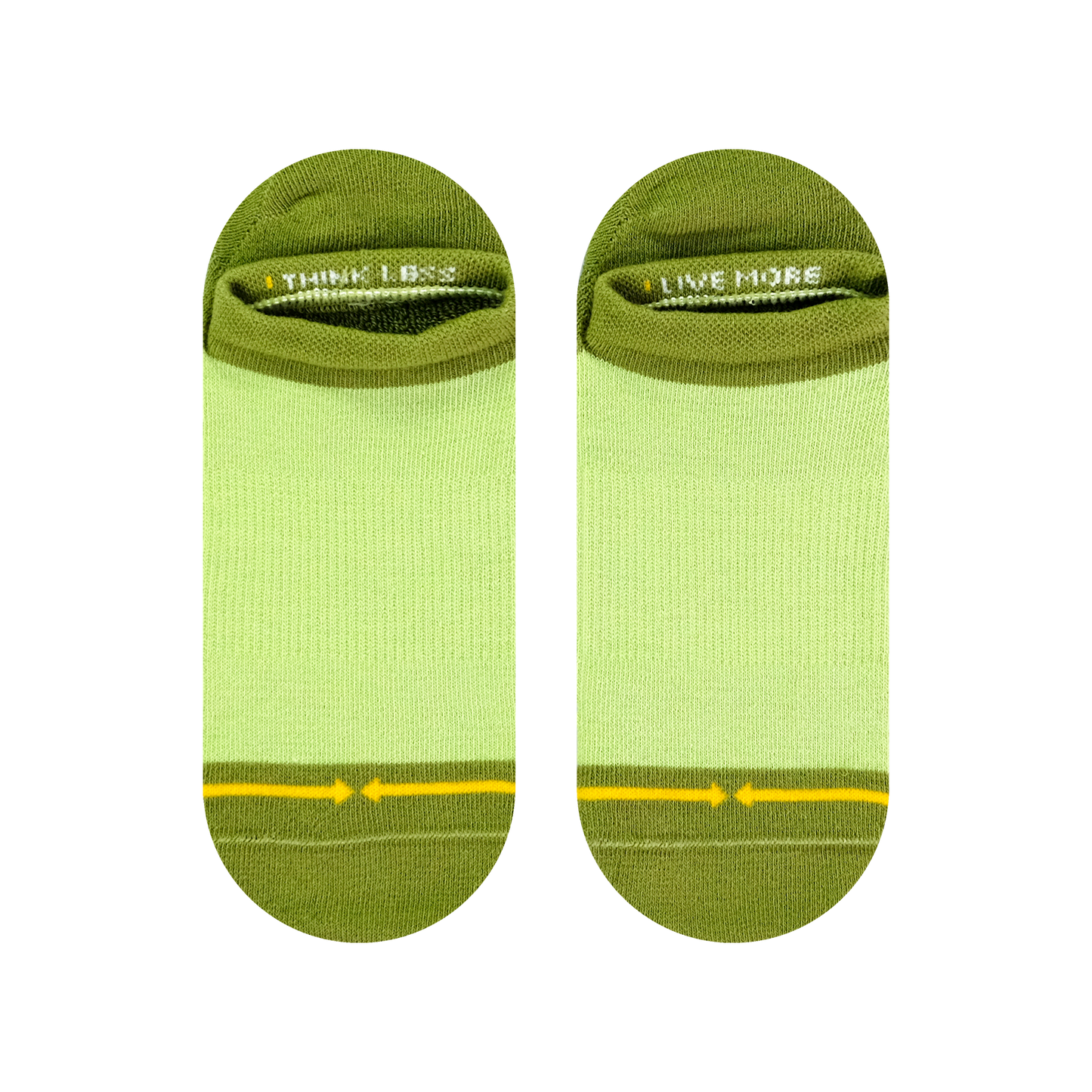 Organic Cotton Green Combo Adult Socks 2-Pack