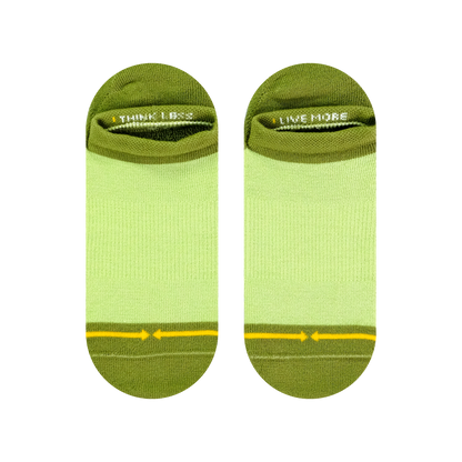 Organic Cotton Green Combo Adult Socks 2-Pack
