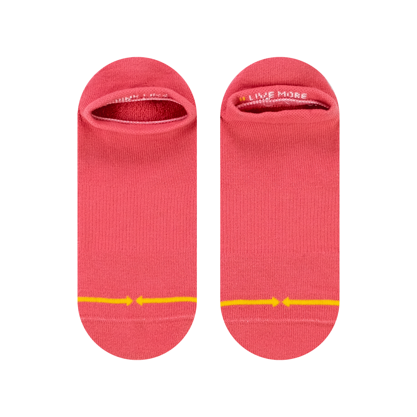 Organic Cotton Red Combo Adult Socks 2-Pack