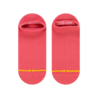 Organic Cotton Red Combo Adult Socks 2-Pack