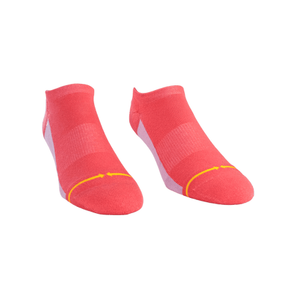 Rose Organic Cotton Adult No Show Socks