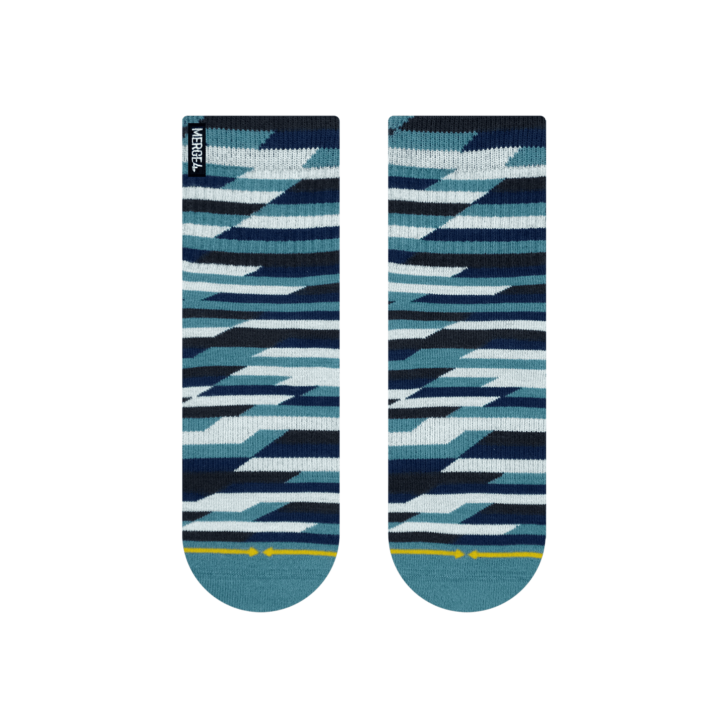 Trekker Quarter Adult Crew Socks 2-Pack