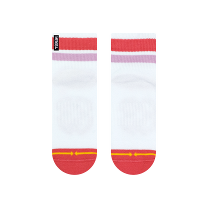 Organic Cotton Red Combo Adult Socks 2-Pack