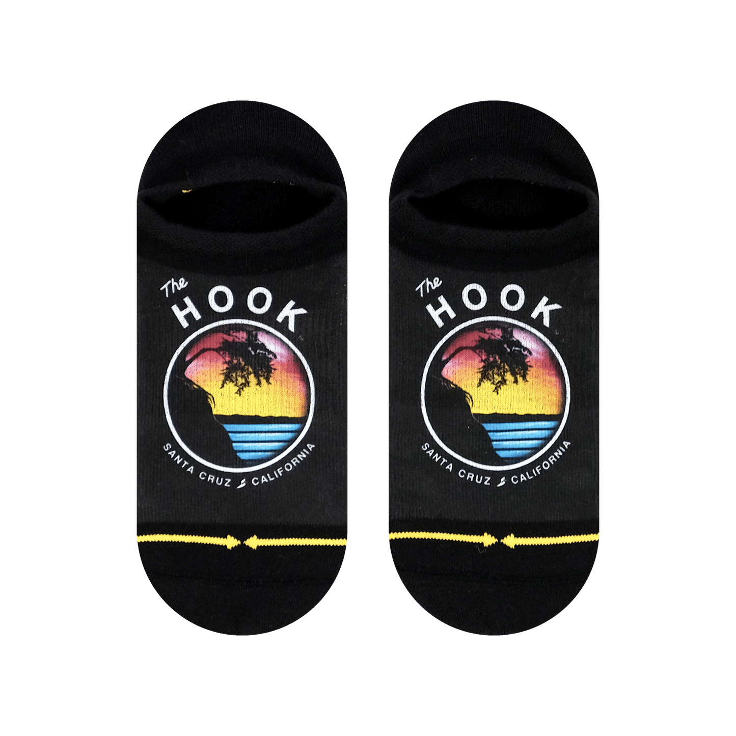 Slidertown Adult No Show Socks 3-Pack