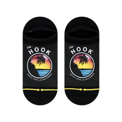 Slidertown Adult No Show Socks 3-Pack