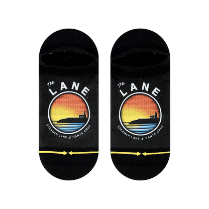 Slidertown Adult No Show Socks 3-Pack